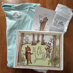 Ollie Swaddle light blue - Excellent condition